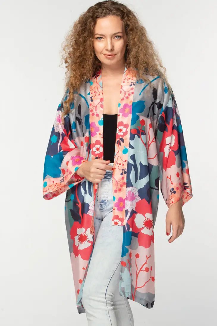 Malini Cupro Kimono - Alternatives Global Marketplace