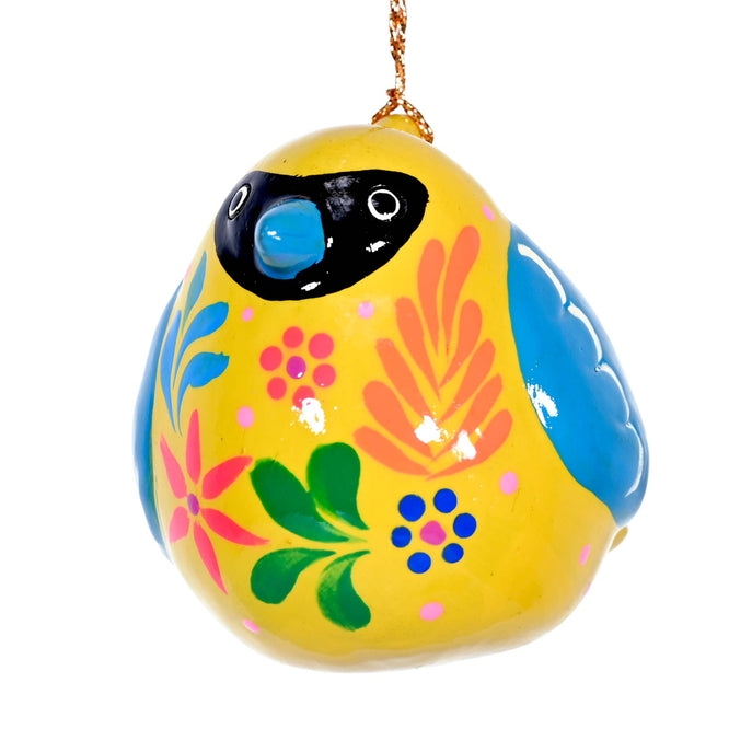 Blue-Winged Warbler Confetti Ceramic Ornament