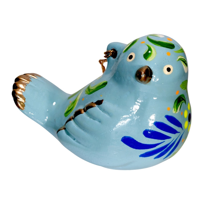 Songbird Painted Ceramic Ornament