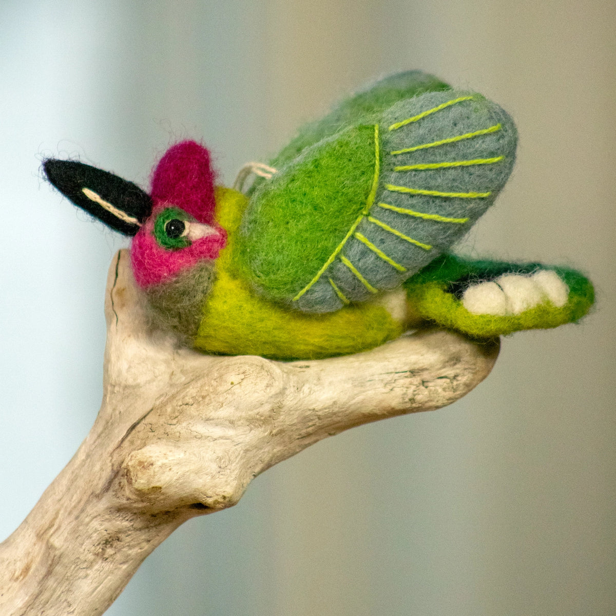 Anna&#39;s Hummingbird Felt Ornament