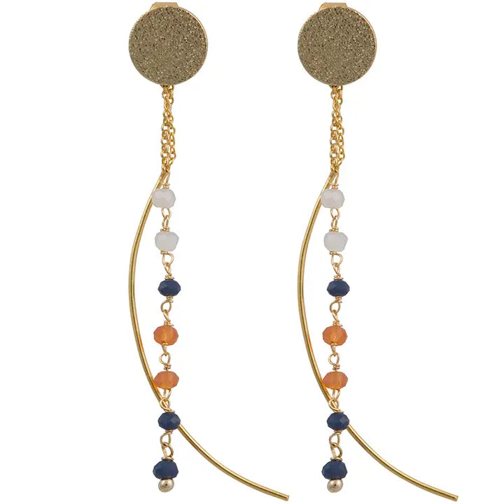 Nicki Beaded Earrings-Belle