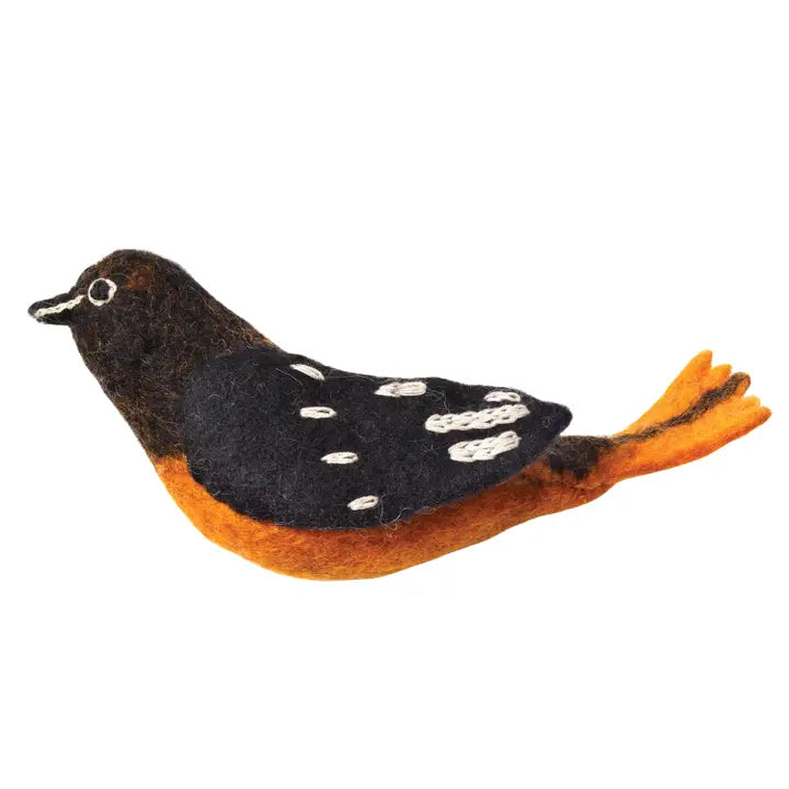 Oriole Felt Ornament