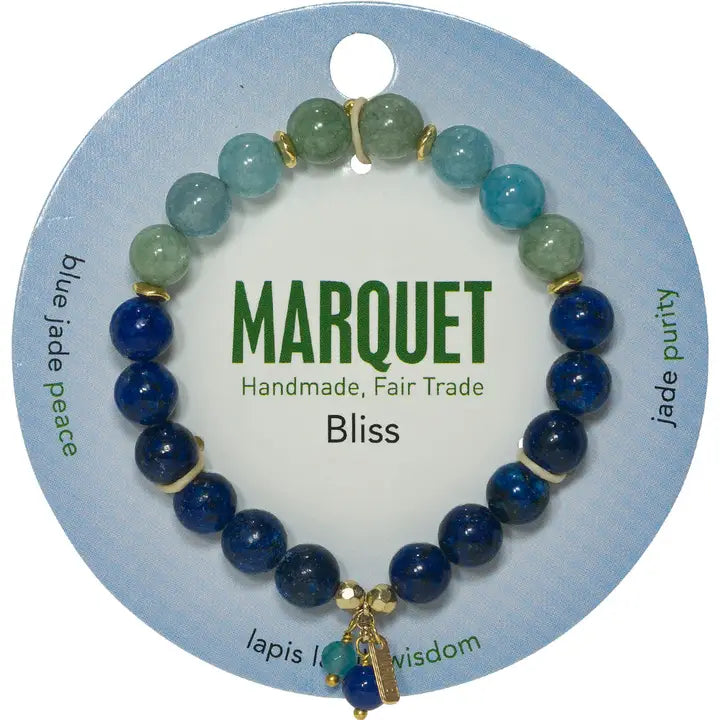 Stone and Crystal Energy Bracelet-Bliss