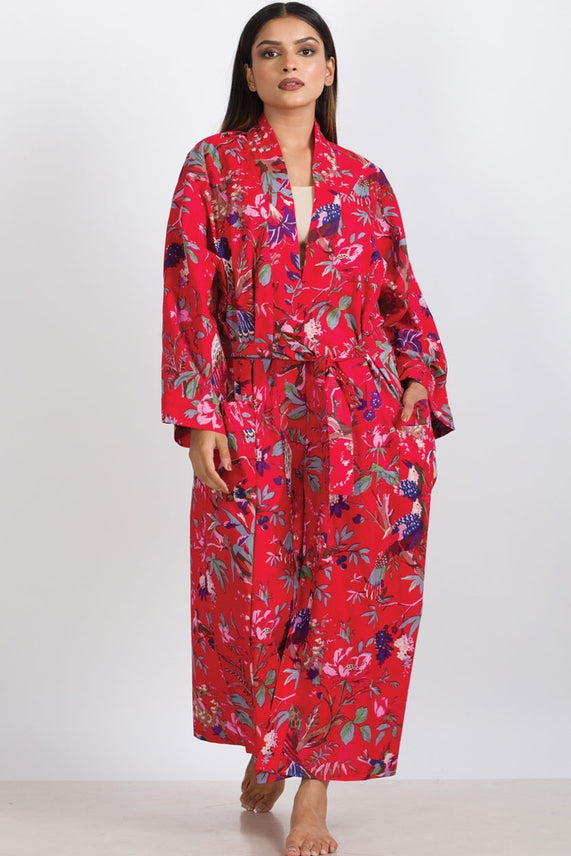 Cotton Kimono Robe