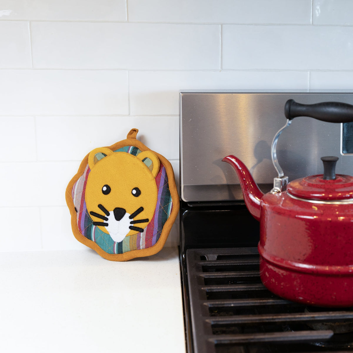 Lion Dual-Purpose Trivet &amp; Pot Holder