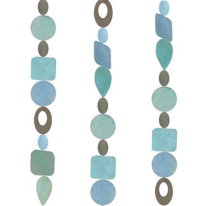 72" Capiz Shell Strand - Ice - Alternatives Global Marketplace