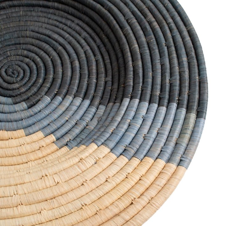 African Woven Basket - Coastal Blues Set - Alternatives Global Marketplace