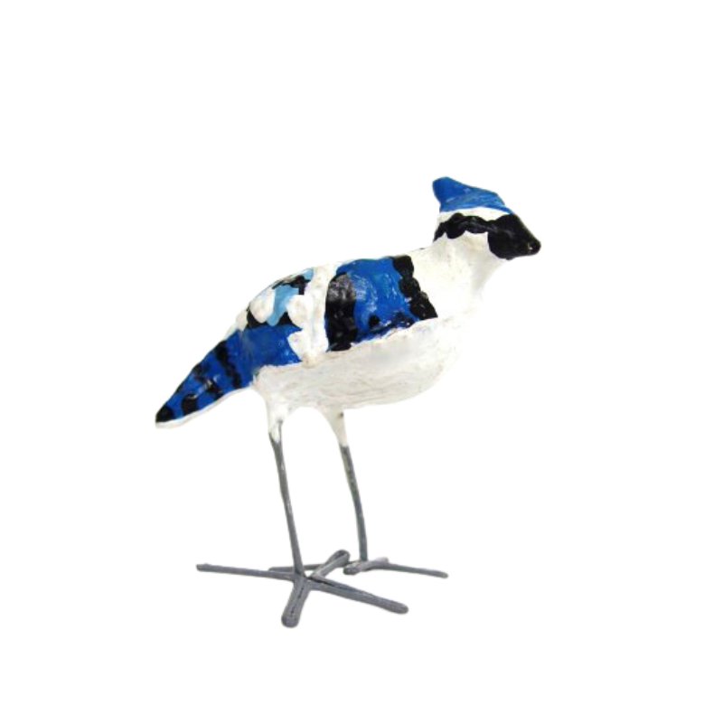 Blue Jay Seedpod Bird - Alternatives Global Marketplace