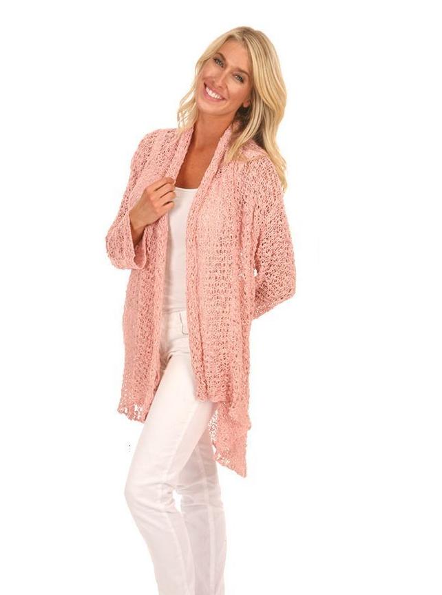 Lost River Open Popcorn Cardigan Laadi Designs