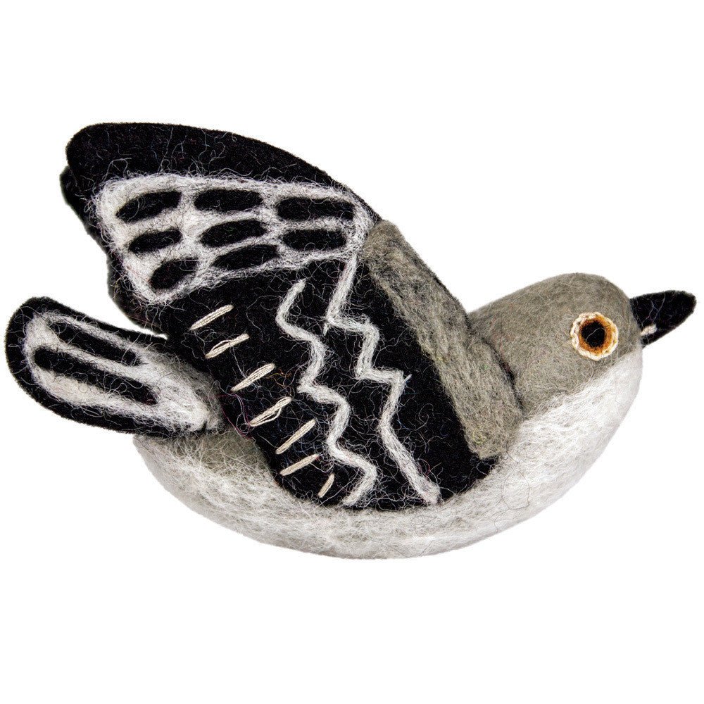 Mockingbird Felt Ornament - Alternatives Global Marketplace