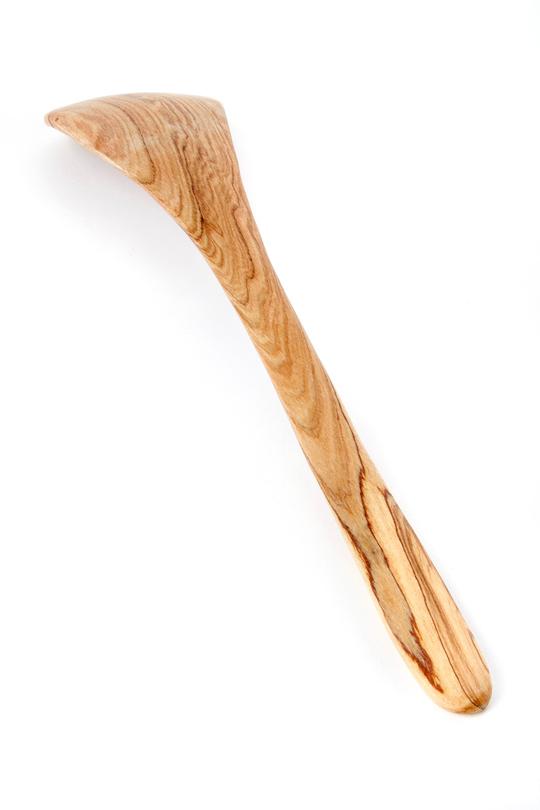 Olive Wood Casserole Serving Scoop - Alternatives Global Marketplace