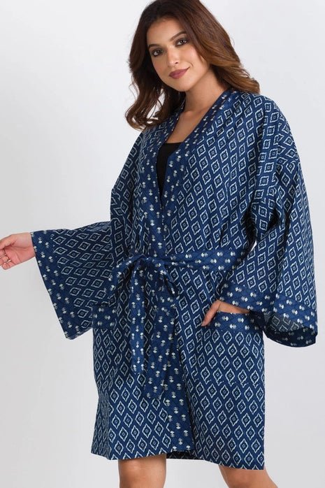 Short Kimono Robe - Alternatives Global Marketplace