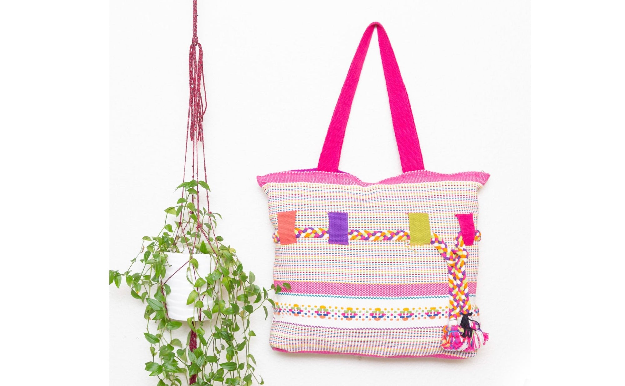 Woven Mexican Tote Bag - Alternatives Global Marketplace